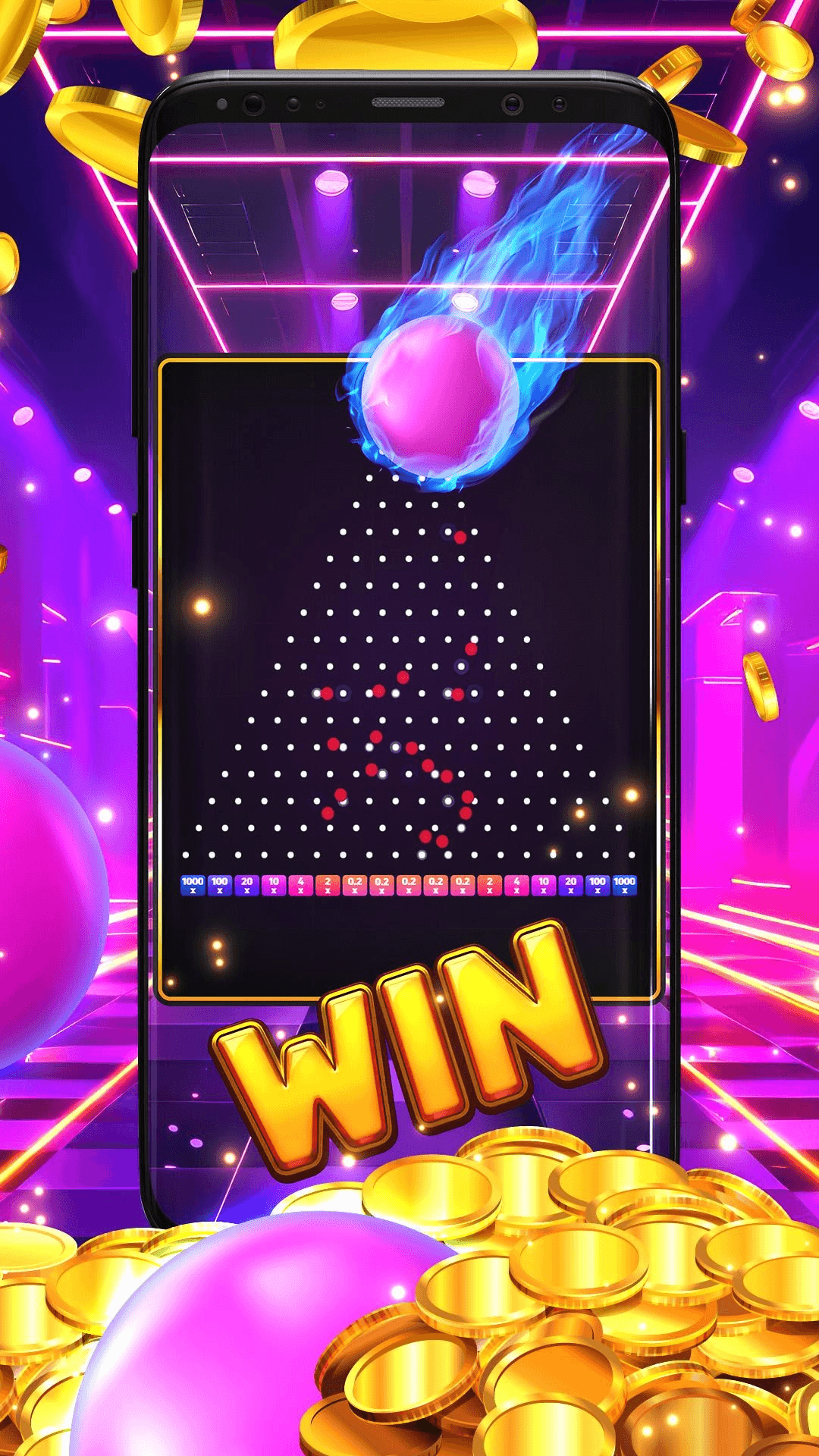 Plinko Fortune Screenshot